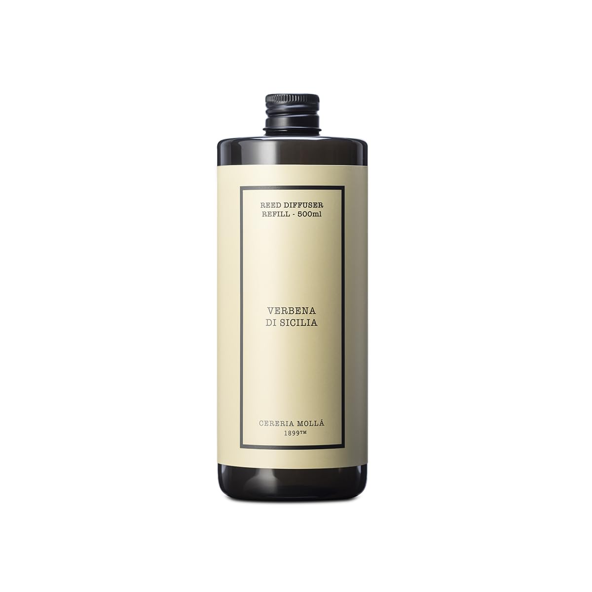 CERERÍA MOLLA 1899 | Recambio Mikado XL Verbena di Sicilia | Ambientador de Hogar | Difusor de Varillas | Perfume para Hogar | 500 ml