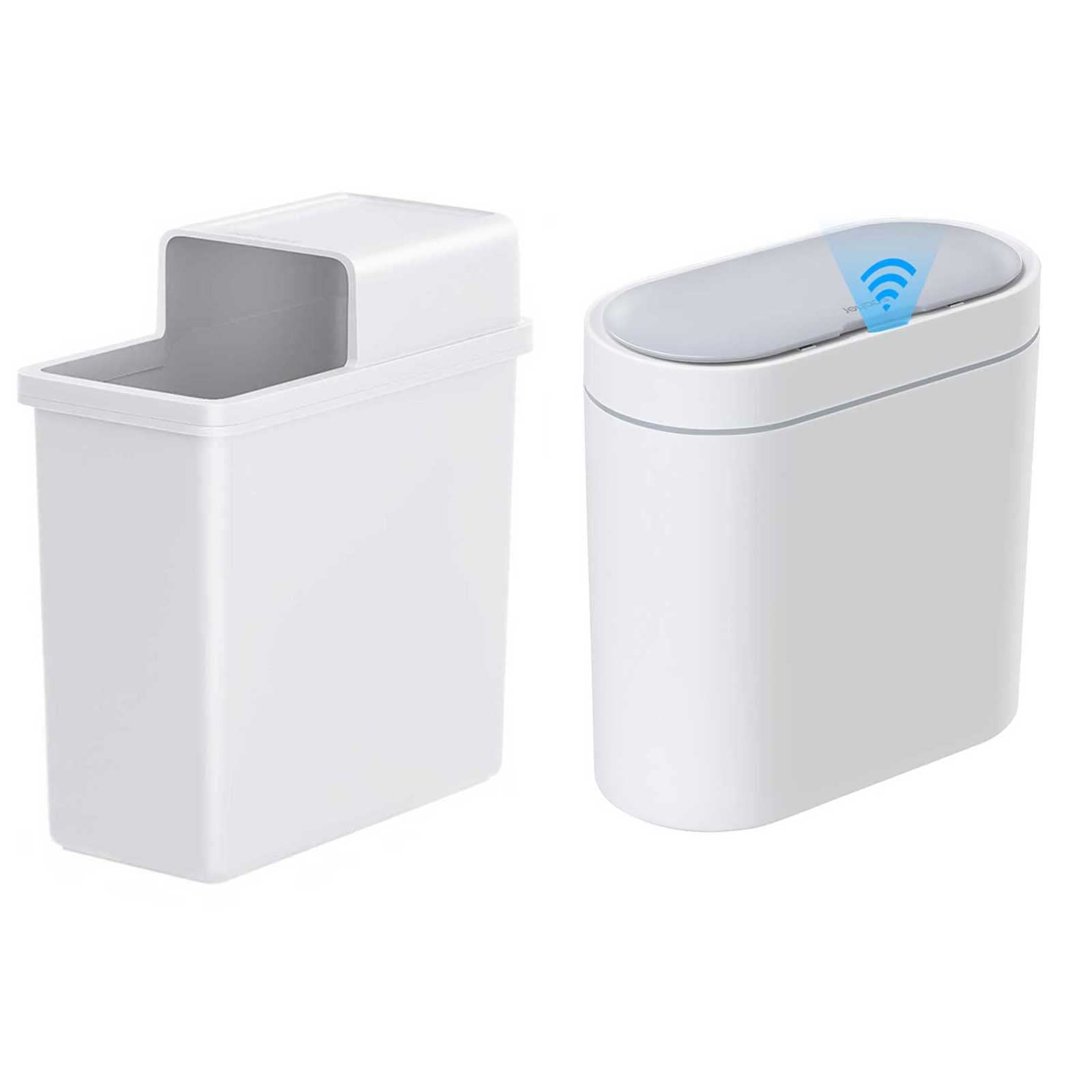 Buy JOYBOS 2 Pack Bathroom T Can,3 Gallon Waterproof Bathroom Garbage