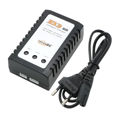 IMAX B3 PRO Lippo Battreriy Compact Charrger 7.4V 11.1V 2S 3S 110-240V Lippo Povver Suppli Charrger EU Plug for RC Helicopter Parts Replacement for OEM