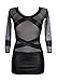 Produktbild Axami Damen Tüll-Minikleid mit Latex M