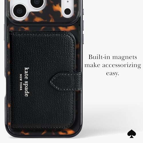 Image of kate spade new york iPhone 17 Pro Max Case - Compatible with MagSafe - Designer Phone Case - Tortoise