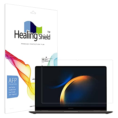Healingshield �X�L���V�[���t���ی�t�B���� Screen Protector Oleophobic AFP Clear Film Compatible with Galaxy Book3 360 15.6
