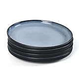 DANMERS Dessert Salad Appetizer Plates Set, 8 Inch Creamic Plates Dishes Set for Pasta Snack...