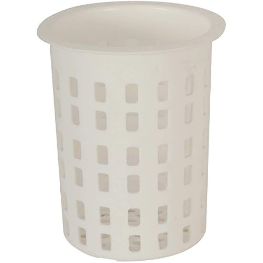 Genware NEV-CCC Cutlery Cylinder, 100 mm Diameter, 135 mm High, White