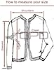 Rising Bloom Men's Brando Classic Vintage Cafe Racer Black & Red Stripes Quilted Vintage Biker Genuine Real Sheepskin Leather Jacket (UK, Alpha, 4XL, Regular, Regular, Black & Red) #5