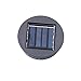 AA 600mAh Solar Lights Replacement Top Parts, Solar Panel for Outdoor Garden Lanterns or DIY Solar Lantern Warm White LED (1Pack)