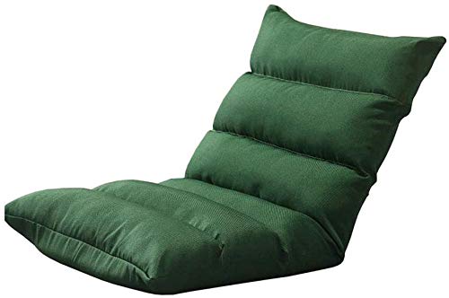 HOMRanger Folding Floor Chair Lazy Little Sofa Game Sofa Adjustable Back seat (Multiple Colors Avail