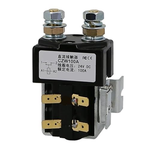 Contacteur CC CZW 100A 60V résout les coupures de batterie sur chariot élévateur et bateau