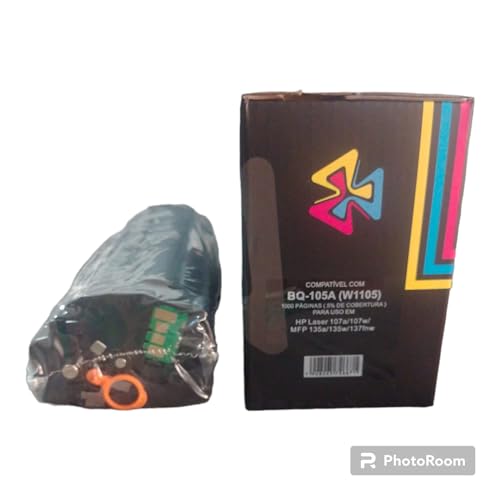kit 2 Toner Compatível P/ H.p w1105a W1105a 107a 107w 135a - Com Chip