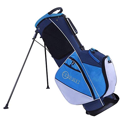 Ram Golf Lightweight Dual Strap Ladies Stand/Carry Bag (Blue/White)
