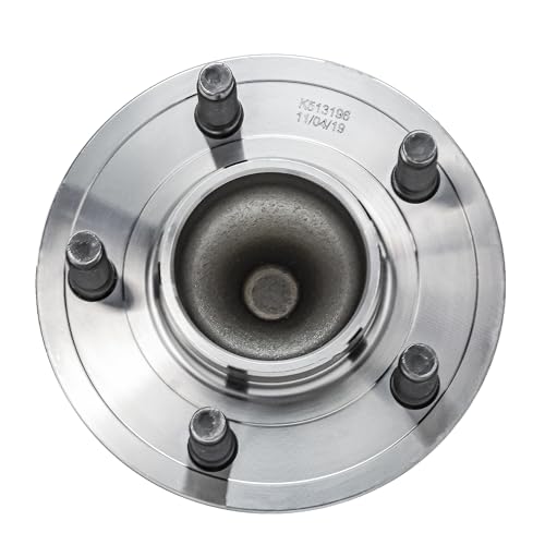 Image of Detroit Axle - Front 2pc Wheel Bearing Hubs for 2003-2005 Mercury Grand Marquis Lincoln Town Car Ford Crown Victoria, 2003-2004 Marauder, 2 Wheel Bearing and Hubs Assembly Set Replacement