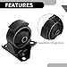 Partuto Engine Motor Mount No.219102E501 - Car Front Engine Mounting - for Hyundai Tucson 2005-2010 1Pc