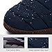 Imagen de LongBay Pantuflas para Hombre para Exteriores con Memory Foam Zapatos de Camping Nailon Antideslizantes para Interior y Exterior