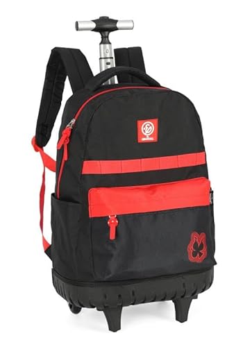 Mochila Carrinho Luxcel Enaldinho Preto Mc47512up