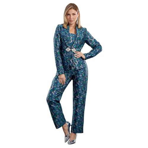 Masseys Jacquard Pant Suit