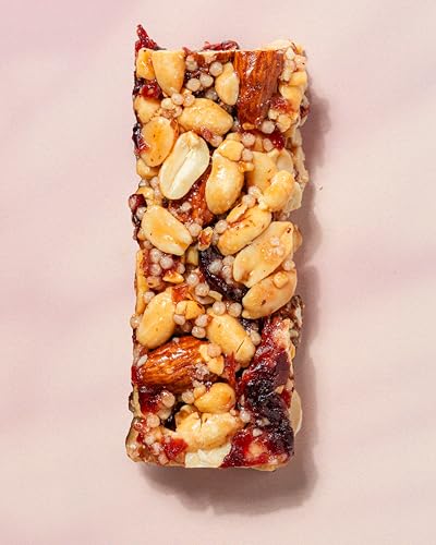 NutriPur Nussriegel Probierpaket | 100% natürlich | Proteinreiche Riegel aus Nüssen, Frucht & Schokolade | ohne künstliche Zusätze | Ballaststoffreich | Super Nut Bar | 16 x 35g (16x 35g, Cranberry)