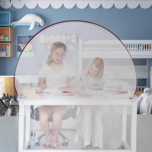 Maille d'été pour bureau haut de gamme : baldaquin de protection transparent