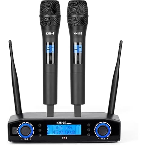 Kmise Dual Wireless Microphone System Cover