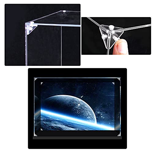 ZHLY Teca Acrilico Vetrina per Lego 10283, Casella...