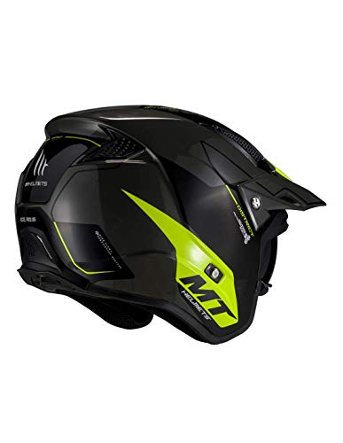 Mt Helmets District Summit H3 Gloss Fluor Yellow