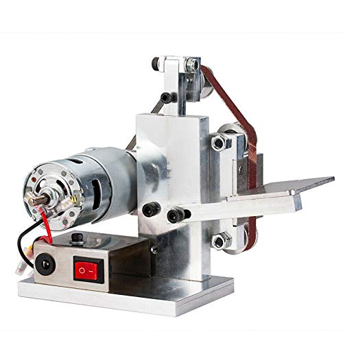 Diy Mini Belt Sander Electric Knife Apex Edge Sharpener Sanding Machine Belts Adapter Polisher Kits 7 Speed Diy Polishing Grinding Machine Power Tools Sander #TOP1