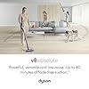 Dyson V8 Absolute Cordless Vacuum Cleaner, 115 AW, up to 40 min runtime, De-tangling Motorbar, removes Pet hair, Fluffy cleaner head, cordless handheld