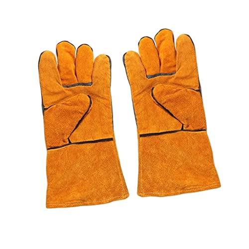 Gloves Flame Insulation Kitchen Baking Tool Fireproof Oven Mitts Barbecue Gloves Grilling Gloves Fireplace