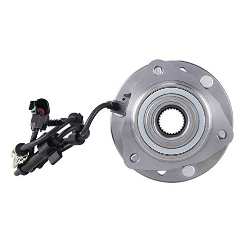 AKKON - for Chevy Trailblazer GMC Envoy Olds Bravada Rainier Front Wheel Hub & Bearing + ABS Ring & 6 Lug 513188