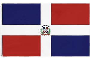 Dominican Republic Flag 3x5ft With Brass Grommets