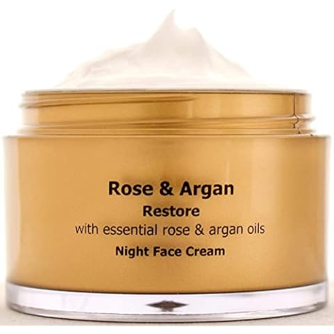 Crema facial de noche ARGAN and ROSE Cover