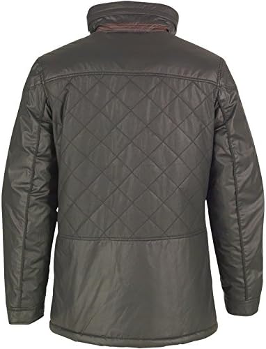Feraud Mens Quilted Waxed Jacket Coat 