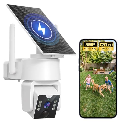 Security Cameras Wireless Outdoor 5G WiFi, Solar Outdoor Camera Wireless - image 1