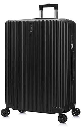 FLIEE Suitcase Large Hard Shell | Aluminum Telescopic Handle |TSA 3 Digit Combination Lock| 4 Dual...