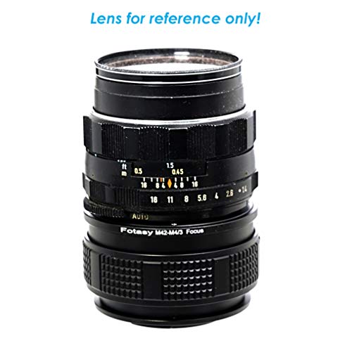 Fotasy M42 Lens To M4/3 Focusing Helicoid Adapter, Mft Mount Macro Helicoid Tube, Compatible With Panasonic G9 Gh5 Ii Gx8 Gx9 Gx850 G95 G100 Olympus E-M1 E-M5 E-M10 I Ii Iii E-Pm2 E-Pm1 Pen-F E-M1X #TOP2