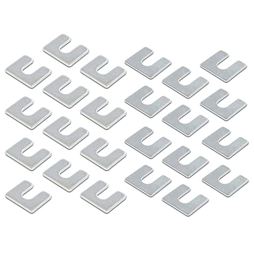 PIT66 GM Body & Fender Alignment Shims 1/16" & 1/8" Thick- 3/8" Slot- 24 shims