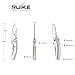 Ruike P841 Tactical Pocket Knife for Men Small Folding Knife EDC Tool Liner Lock 14C28N Steel Camping Knives 4.65inch Small Camping Hiking Utility Knife Women Gift Gear Switch Blade Blet Clip