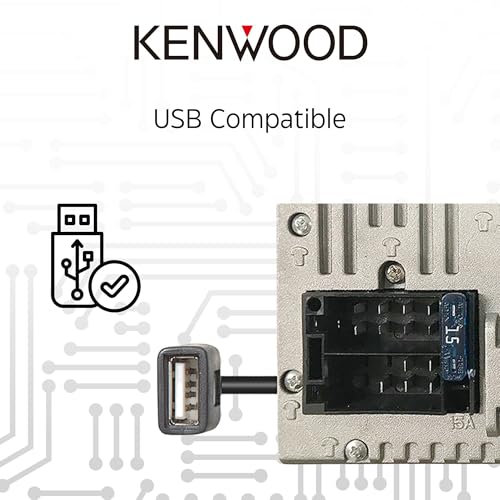 Kenwood DMX129BT Multimedia Receiver with Bluetooth