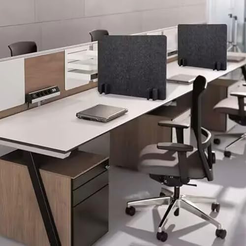 Cloison de bureau acrylique avec clip antibruit et séparateur de studio