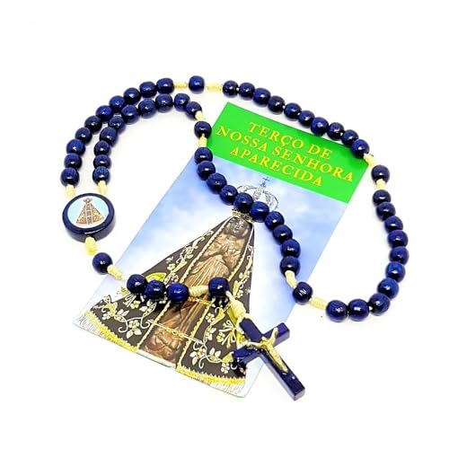 Terço de Nossa Senhora Aparecida com Folheto de Oração
