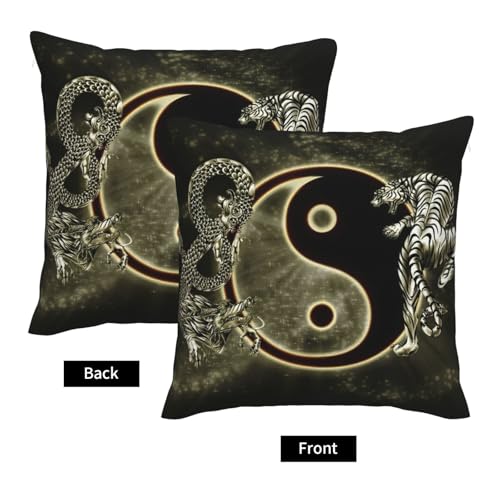 Housses de coussin lin motif tigre de qualité supérieure pour canapé