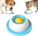 Dog Snack Toy,Licky Mats for Dogs, Dog Lick Bowl&Puzzle Toys for Dogs, Interactive Dog Toy,Enrichment and Slow Feeding,Pet Accessories for Training Healthy Eating, Promotes Natural Eating (Blue)