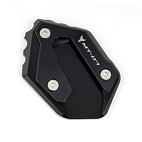 Accesorios de motocicleta pie ampliar para Yamaha mt07 MT 07 2014+2018 2019 2020 2021 Kick Stand extensión Pad Cover