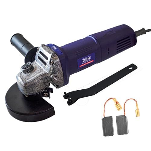 Image of OEM Professional Angle Grinder Sleek Model With 900 W Real Power Heavy Duty Grinder With 6 MONTHS WARRANTY (AG410-4Inch / 100MM / 4 inch)