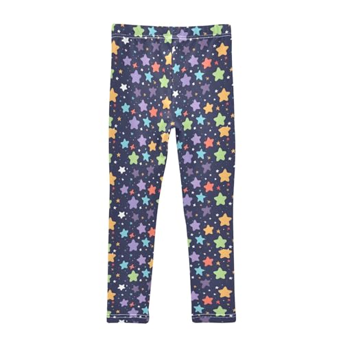 Xute Many Stars Girls Leggings Athletic Pants Tights Stretch Bottom2
