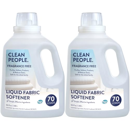 10 Best Natural Fabric Softeners for Soft, Fresh Laundry 6 The Clean People Liquid Fabric Softener (100 Fl Oz)
