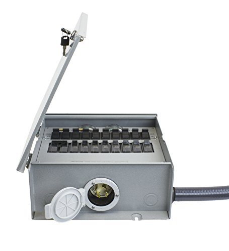 Reliance Controls R310A Pro/Tran2 Outdoor 30-Amp 10-Circuit 2 Manual Transfer Switch thumb #1
