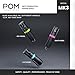 POM MK3 Pepper Spray, Belt Clip Model, Maximum Police Strength OC with UV Marking Dye, Quick Flip Top Safety, 360° Performance at Any Angle, Powerful Accurate Stream, 18 ft Range, 1.8 fl oz