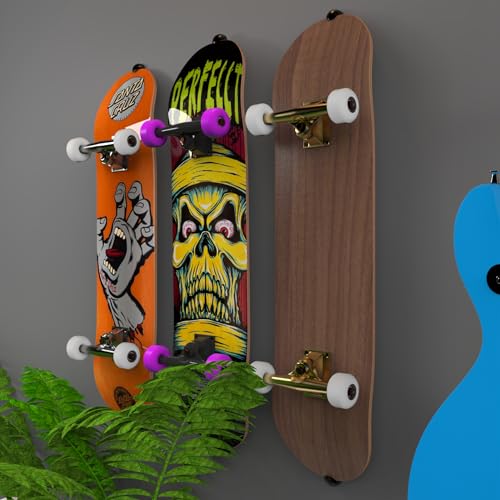 Suporte De Parede Fixo Universal Skate Longboard Ajustavel