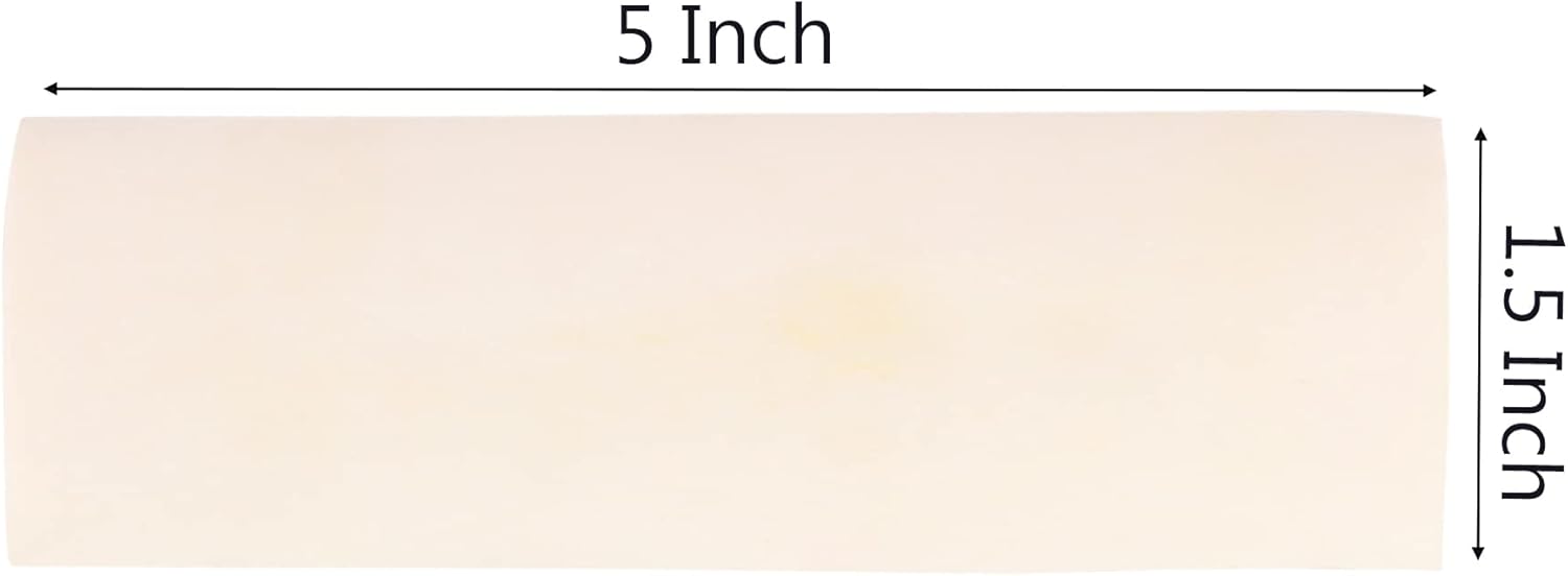 Buddha4all Smooth Rounded Bone Scales Handle Pair Set Knife Making Blanks Blades Knives (5 INCH) …