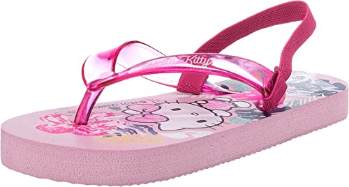 Hello Kitty Mädchen HK Habla ELASTI Pantoletten, Pink Pink